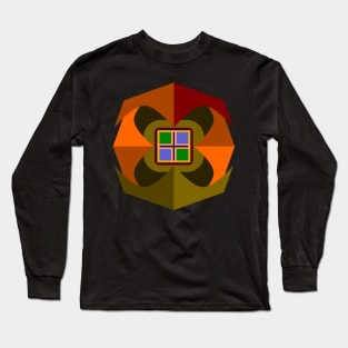 Window for geometry Long Sleeve T-Shirt